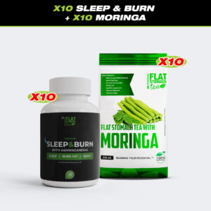 X10 Sleep And Burn Capsules X10 Flat Stomach Tea With Moringa