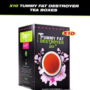 X10 Tummy Fat Destroyer Teas In A Box