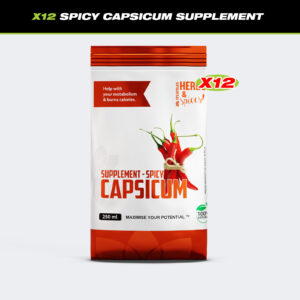 X12 Spicy Capsicum Supplement