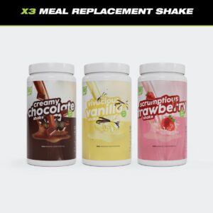 X3 Meal Replacement Shakes Mixed