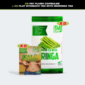 X5 Fat Flush X5 Flat Stomach Tea With Moringa Sachet