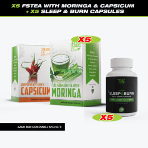 X5 Sleep Burn X5 Flat Stomach Tea With Moringa Capsicum